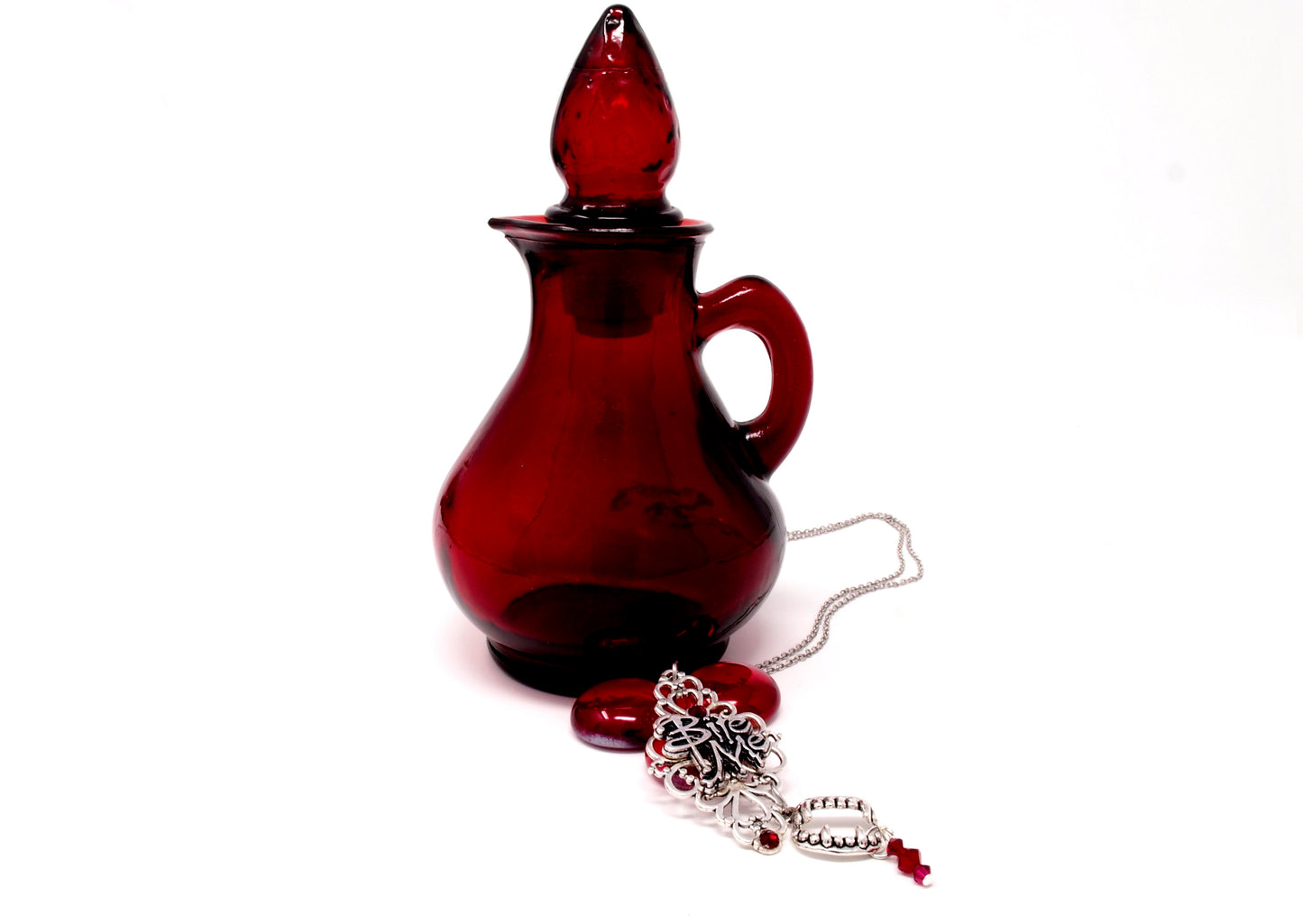 Gothic vampire necklace ~ Halloween costume jewelry