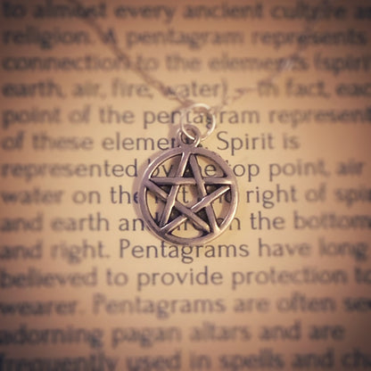 Pentagram Amulet of Protection Pendant