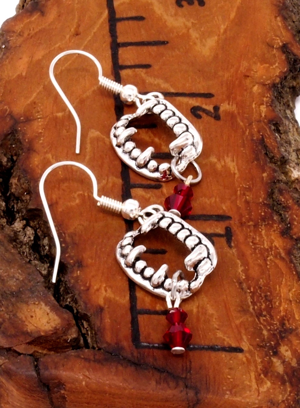 Vampire Fang Earrings ~ Halloween Jewelry